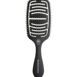 Essential Care Flex Thick Hair Bristles Matt Black-Olivia Garden New