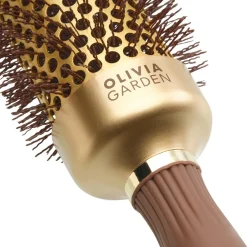 Speed Wavy Bristles Gold & Brown 45 Rundbürste-Olivia Garden Outlet