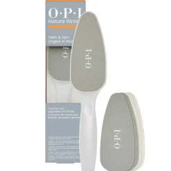 OPI Hand & Fuß^Nature Strong Nails & Skin Dual Sided Foot File with Disposable Strips 80er/120er Grit