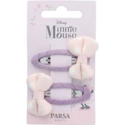 PARSA Beauty Haarschmuck|Haarclip mit Schleife mehrfarbig Disney