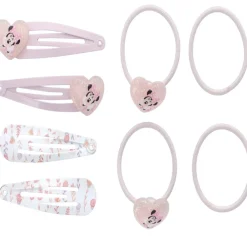 PARSA Beauty Haarschmuck^Haargummi und Haarspangen Set mit Print Disney