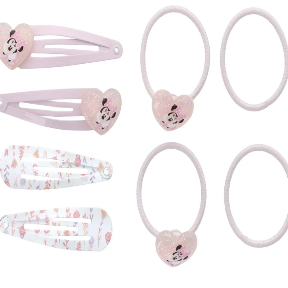 PARSA Beauty Haarschmuck^Haargummi und Haarspangen Set mit Print Disney