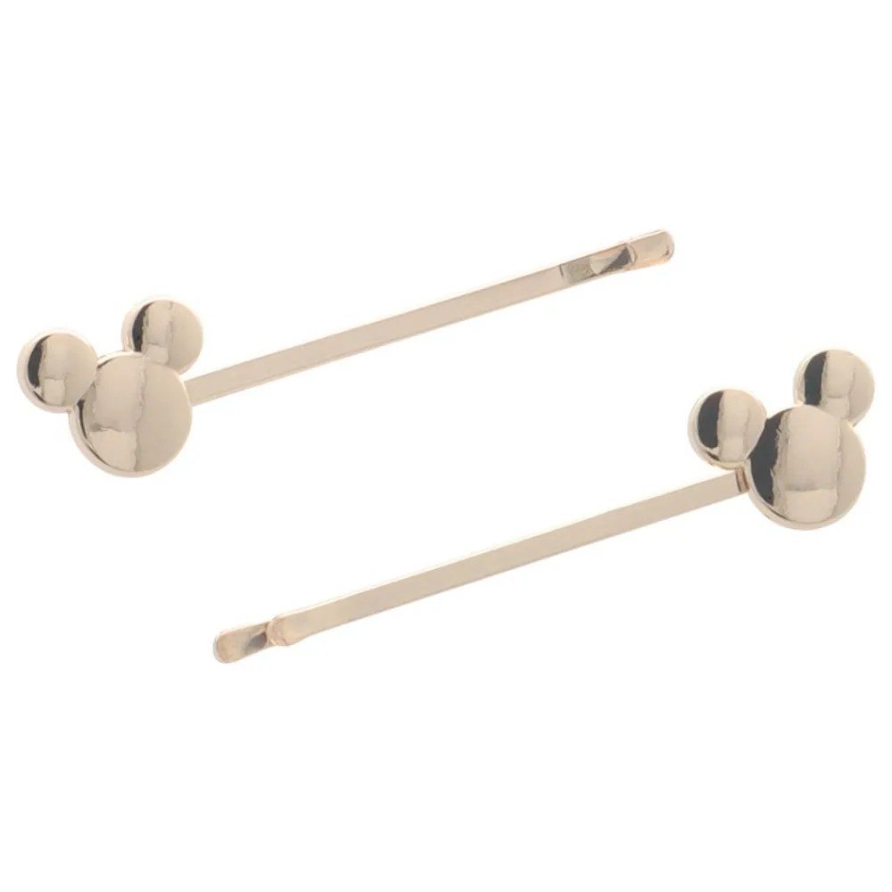 PARSA Haarschmuck^Beauty Haarklemme Gold Mickey Mouse Disney