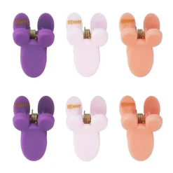 PARSA Beauty Haarschmuck|Mini Haarklammer Mickey Mouse 3 Stück