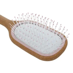 Nature Haarbürste Kork Wet & Dry rosa-PARSA Beauty Outlet