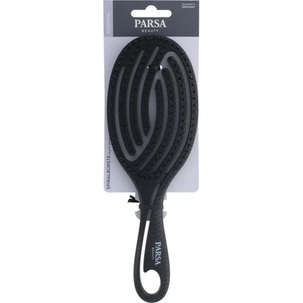 PARSA Beauty Bürste|Spiralbürste mit Weizenstroh