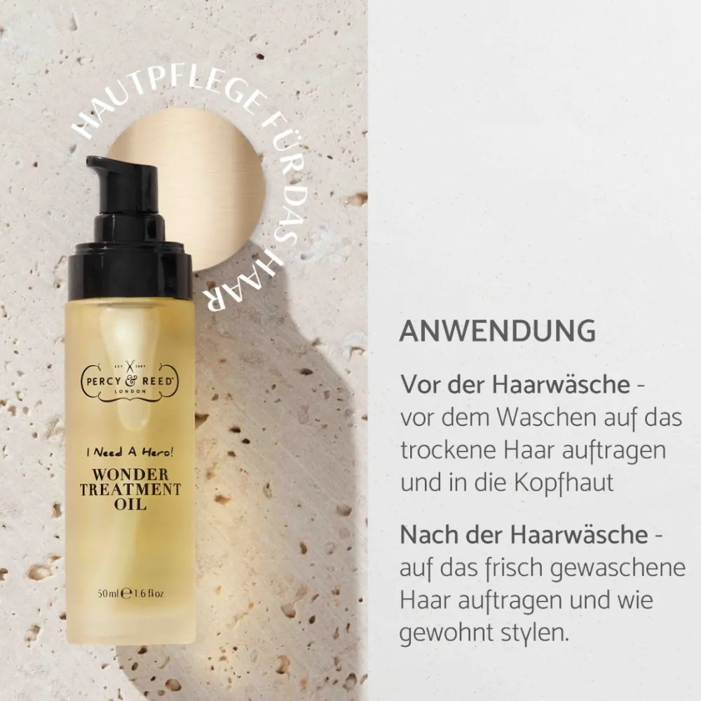 Percy & Reed Reparatur & Stärkung|Hagel Nature|I NEED A HERO! Wonder Treatment Oil 50 ml