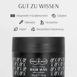 Percy & Reed Hagel Nature| Reisegrößen^SESSION STYLING Hair Wax 50 g