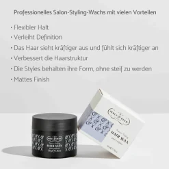 Percy & Reed Hagel Nature| Reisegrößen^SESSION STYLING Hair Wax 50 g