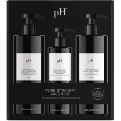 pH Haarkur| Conditioner|Pure Straight Salon Kit