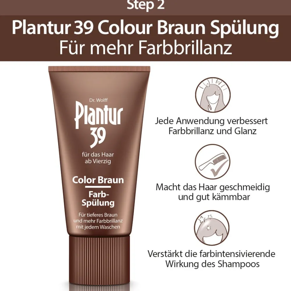 39 Color Braun Farb-Spülung 150 ml-Plantur