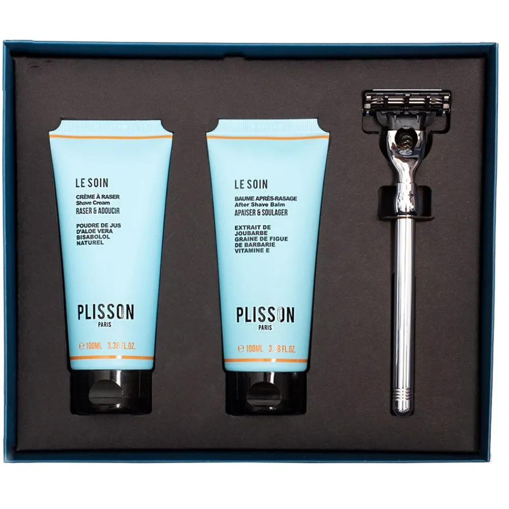 PLISSON 1808 Rasur^Shaving Care Set - Clean Shave