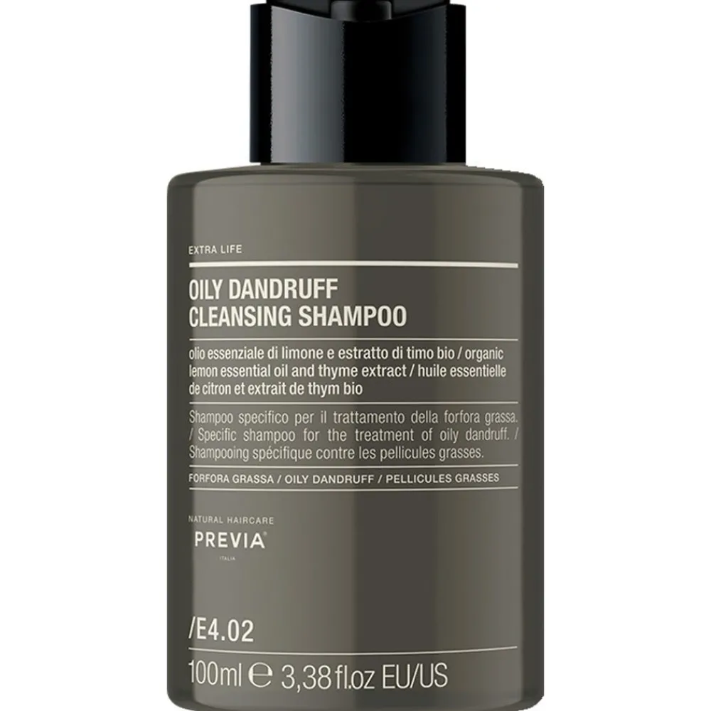 Previa Hagel Nature| Shampoo|ExtraLife Oily Dandruff Cleansing Shampoo 100 ml