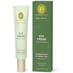 PRIMAVERA Hagel Nature|Gesicht|Glowing Age Eye Cream Brightening 15 ml