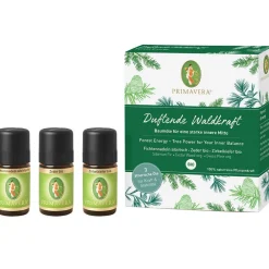 PRIMAVERA Hagel Nature|Set Duftende Waldkraft 3 x 5 ml