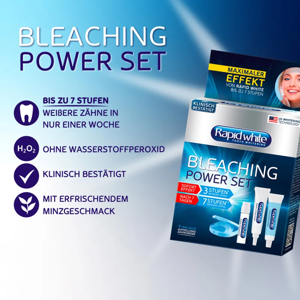 Rapid White Zahnpflege|Bleaching Power Set