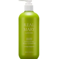 Real Mary Exfoliating Scalp Shampoo 400 ml-Rated Green New
