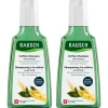 Rausch Hagel Nature| Shampoo|Coffein Shampoo 2X 200ml Bundle