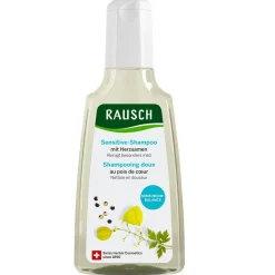 Rausch Hagel Nature| Shampoo|Sensitive-Shampoo mit Herzsamen 200 ml