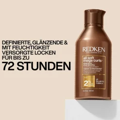 Redken Shampoo|All Soft Mega Curls Shampoo 300 ml