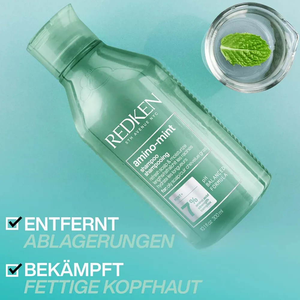 Amino Mint Shampoo 300 ml-Redken