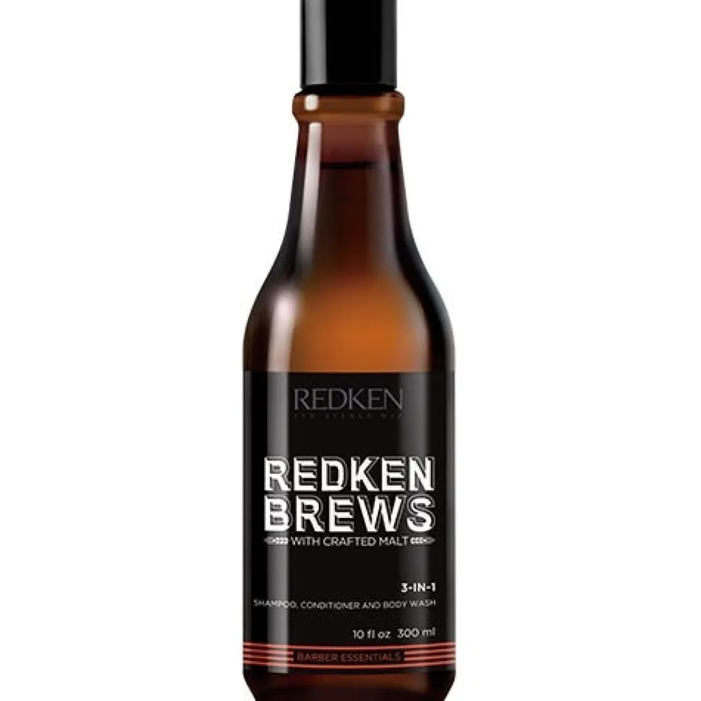 Redken Shampoo|Conditioner^Brews 3-in-1 Shampoo & Conditioner & Bodywash 300 ml