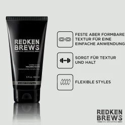 Brews Work Hard Molding Paste 150 ml-Redken Discount