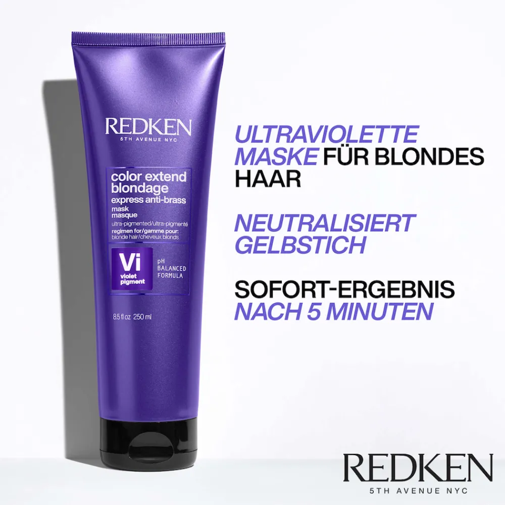 Redken Haarkur^Color Extend Blondage Anti Brass Haarmaske 250 ml