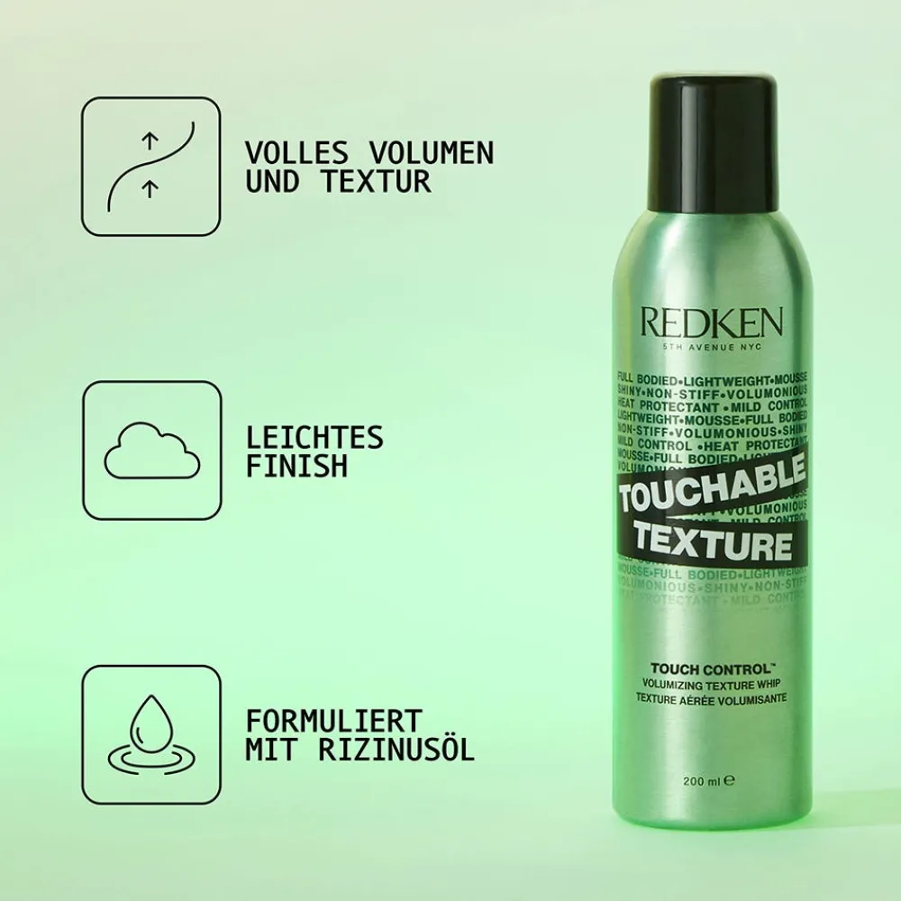 Redken Haarschaum^Touchable Texture 200 ml
