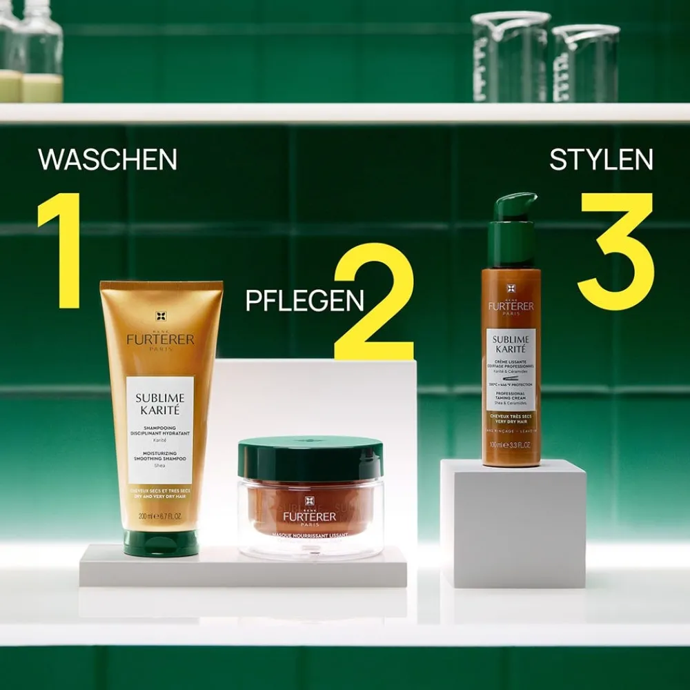 Rene Furterer Reisegrößen| Haarkur|René Furterer Sublime Karité Glättende Creme 100 ml