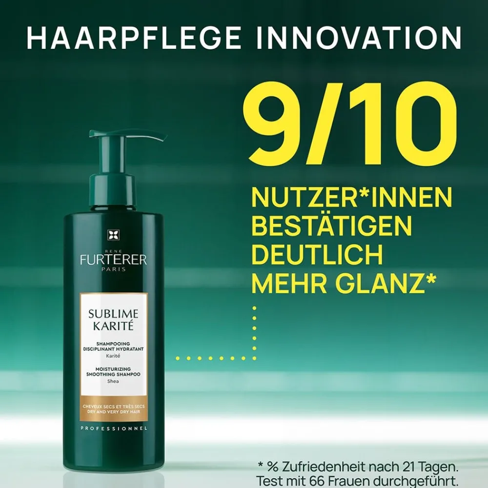 Rene Furterer Shampoo|René Furterer Sublime Karité Feuchtigkeitsspendendes Bändigendes Shampoo 500 ml