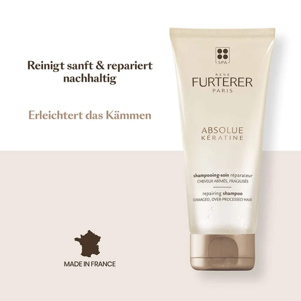 Rene Furterer Reparatur & Stärkung|Hagel Nature|Absolue Kératine Shampoo 200 ml
