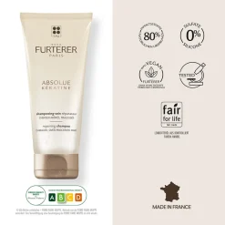 Rene Furterer Reparatur & Stärkung|Hagel Nature|Absolue Kératine Shampoo 200 ml
