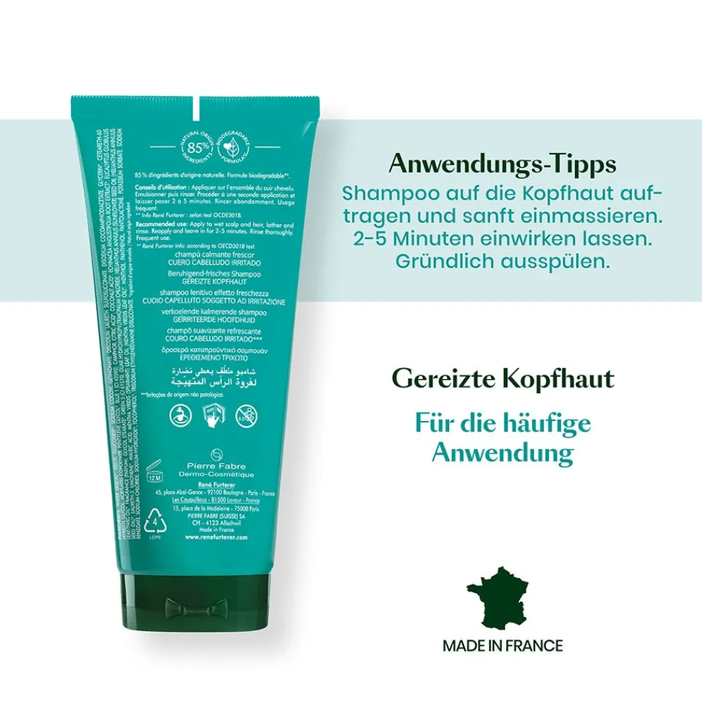 Rene Furterer Hagel Nature| Shampoo|Astera Fresh Shampoo 200 ml