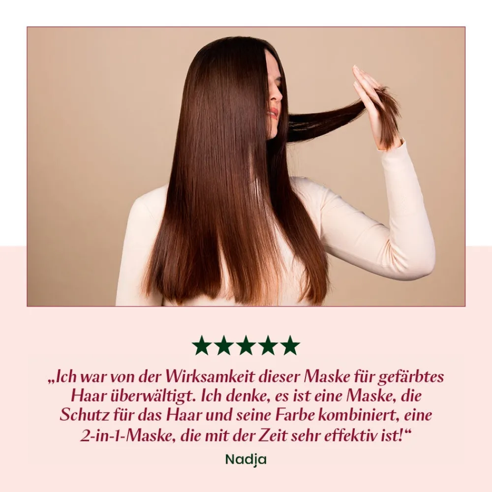 Rene Furterer Reparatur & Stärkung|Hagel Nature|Color Glow Reparierende Farbglanz Maske 200 ml