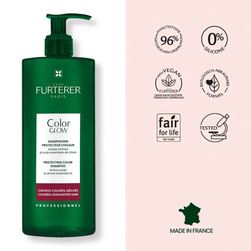 Color Glow Farbschutz Shampoo 500 ml-Rene Furterer New