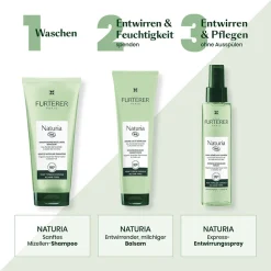Rene Furterer Hagel Nature| Shampoo^Naturia Sanftes Mizellen Shampoo 200 ml