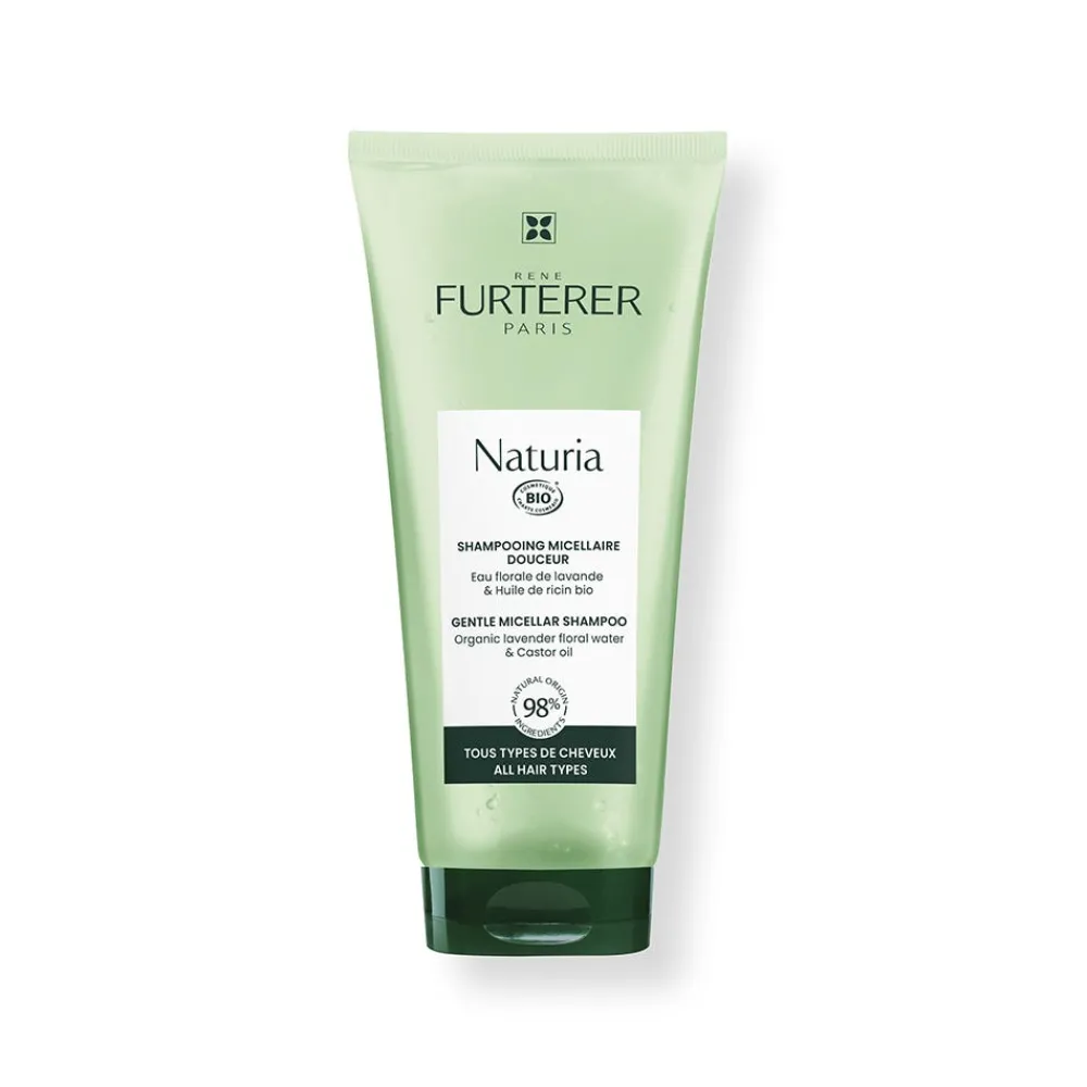 Rene Furterer Hagel Nature| Shampoo^Naturia Sanftes Mizellen Shampoo 200 ml