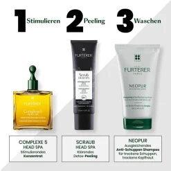 Rene Furterer Reparatur & Stärkung|Hagel Nature^Scrub Head Spa Klärendes Detox-Peeling 150 ml