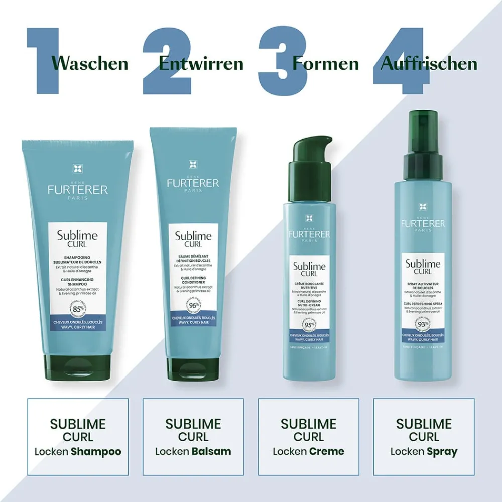 Rene Furterer Hagel Nature| Shampoo^Sublime Curl Locken Shampoo 200 ml