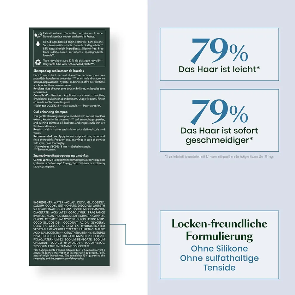 Rene Furterer Hagel Nature| Shampoo^Sublime Curl Locken Shampoo 200 ml