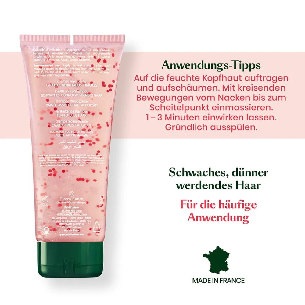 Rene Furterer Hagel Nature| Shampoo^Tonucia Natural Filler Shampoo 200 ml