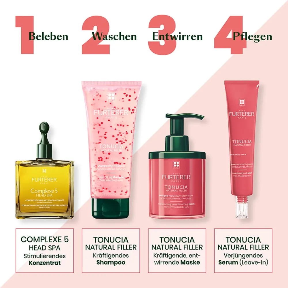 Rene Furterer Hagel Nature| Shampoo^Tonucia Natural Filler Shampoo 200 ml