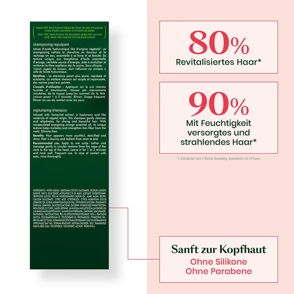 Rene Furterer Hagel Nature| Shampoo^Tonucia Natural Filler Shampoo 200 ml