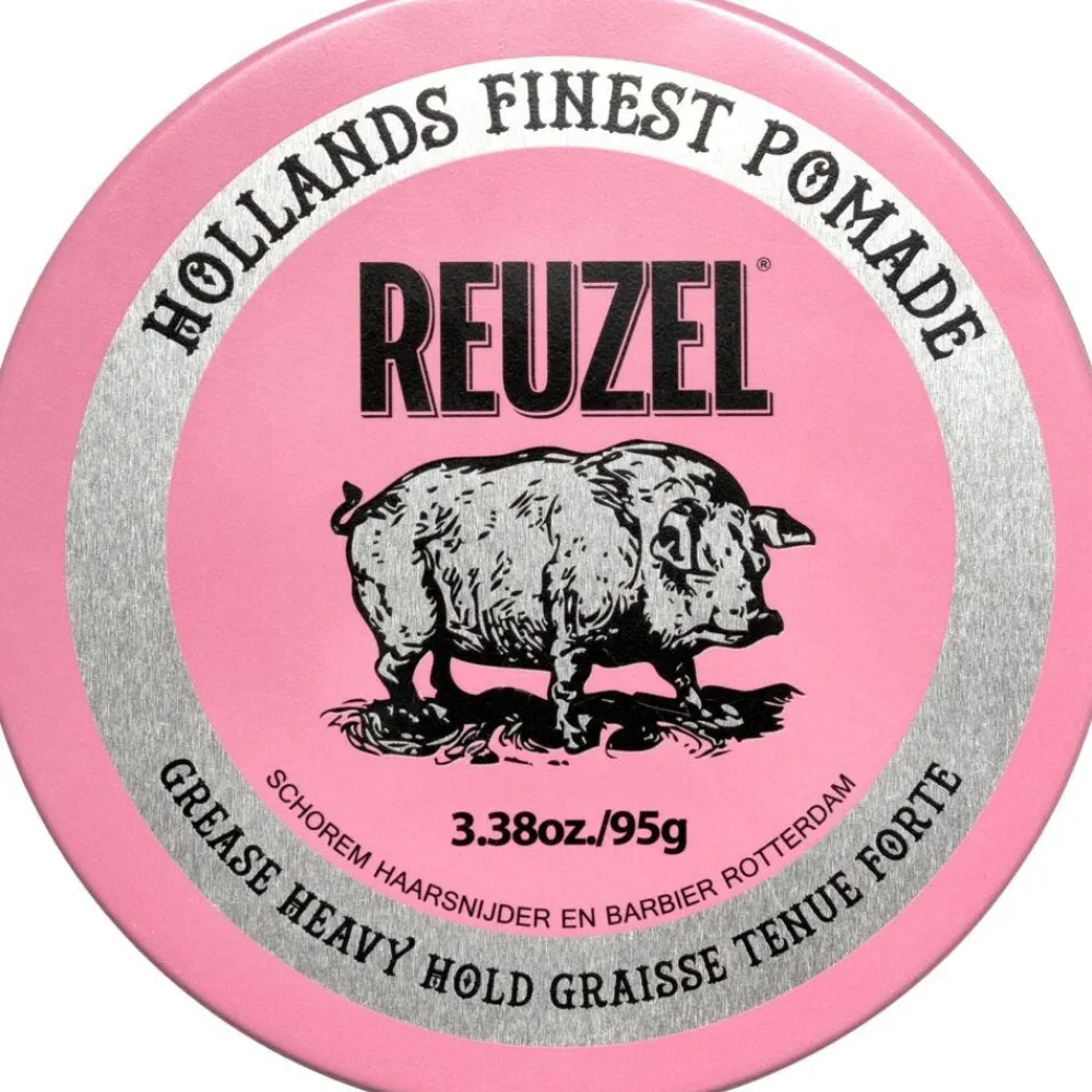 Reuzel Pomade & Wachs| Pomade & Wachs^Pink Heavy Grease Pomade 95 g