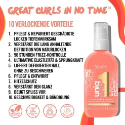Revlon UniqOne™ Hair Treatment Curls 230 ml-REVLON Professional Sale