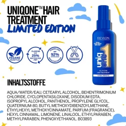 REVLON Professional Reparatur & Stärkung|Hagel Nature|Revlon UniqOne™ Hair Treatment Mental Health Limited Edition 150 ml