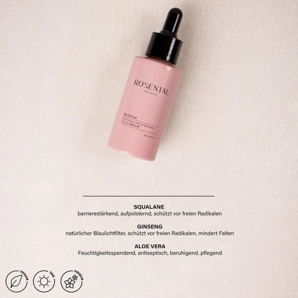 BB Serum with Ginseng & Squalane Light 30 ml-Rosental Organics Hot