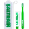 Saltrain Zahnpflege^Travel Kit Green