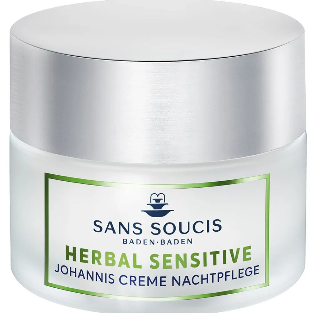 Sans Soucis Gesicht|Herbal Sensitive Johannis Creme Nachtpflege 50 ml
